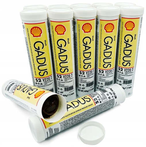 SHELL GADUS S2 V220 EP2 12x 400G СМАЗКА ДЛЯ ПОДШИПНИКОВ