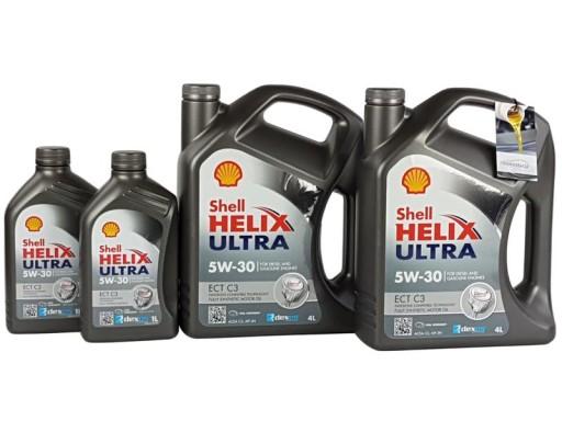 SHELL HELIX ULTRA ECT C3 5W30 API SN DPF 10л