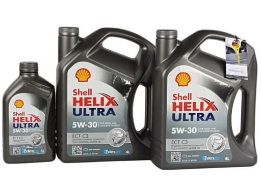 SHELL HELIX ULTRA ECT C3 5W30 API SN DPF 9L