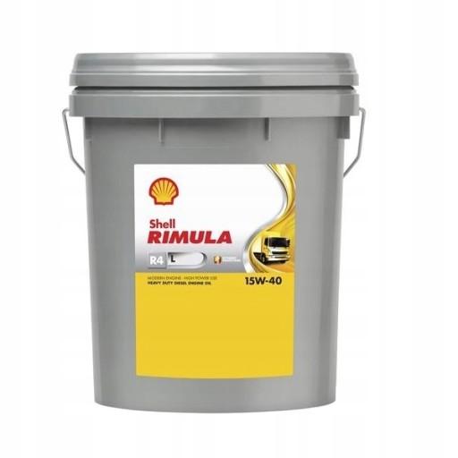 Моторна олива SHELL RIMULA R4 L 15W40 20л