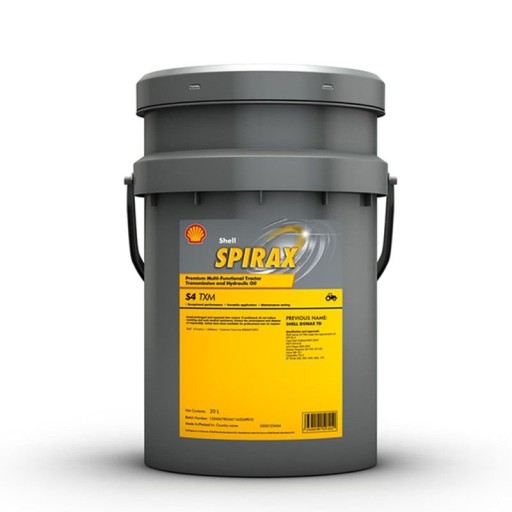 SHELL SPIRAX S4 TXM 10W30 20л. ГИДРАВЛИЧЕСКОЕ И ТРАНСМИССИОННОЕ МАСЛО