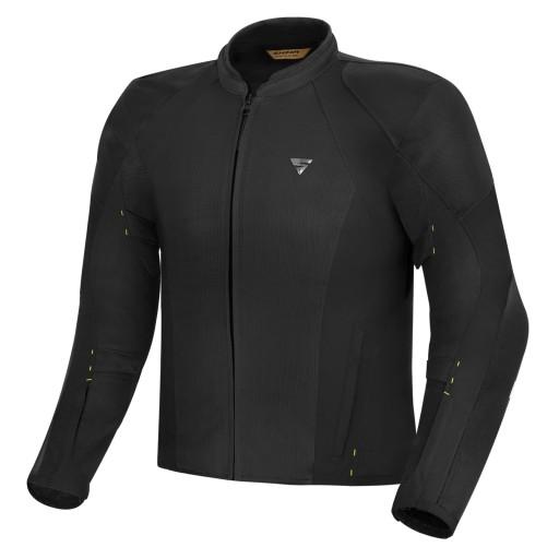 Літня мотоциклетна куртка SHIMA JET BLACK 3XL XXXL