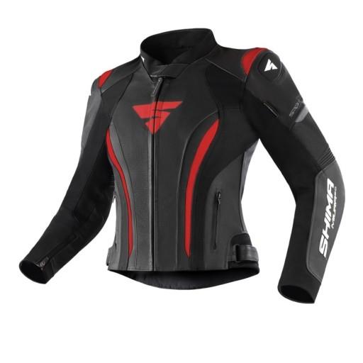 SHIMA MIURA 2.0 JKT ЧЕРНЫЙ/КРАСНЫЙ 34