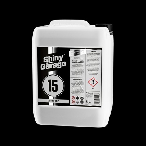 SHINY EXTRA DRY CONCENTRATE 5L ДЛЯ ОЧИСТКИ ПОТОЛКА БЕЗ ИСПОЛЬЗОВАНИЯ ВОДЫ, B