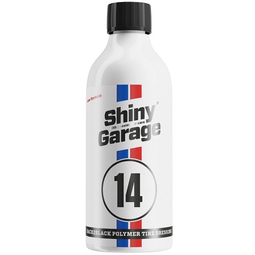 SHINY GARAGE BACK2BLACK Polymer Tire Dressing молочко для шин 1L