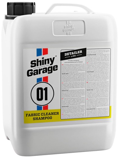 SHINY GARAGE FABRIC CLEANER SHAMPOO-ОБИВКА 5Л