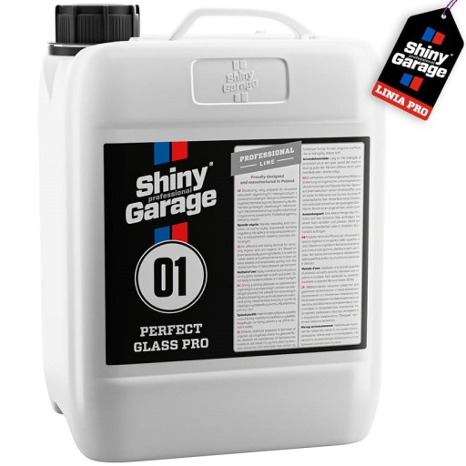 SHINY GARAGE PERFECT Glass CLEANER Pro жидкость для мытья окон 5л