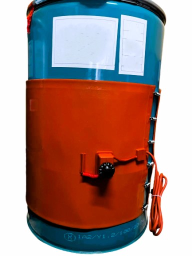 СИЛИКОНОВЫЙ НАГРЕВАТЕЛЬ ДЛЯ ТЕРМОСТАТА ДЛЯ БОЧКИ 200 Л 1800*500 мм CE