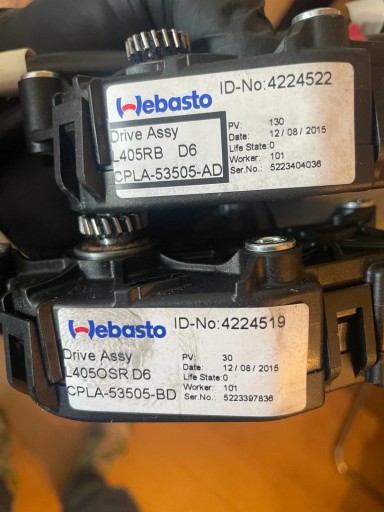 RANGE ROVER 494 МОТОРИ ЛЮКА З ДРЕНАЖАМИ