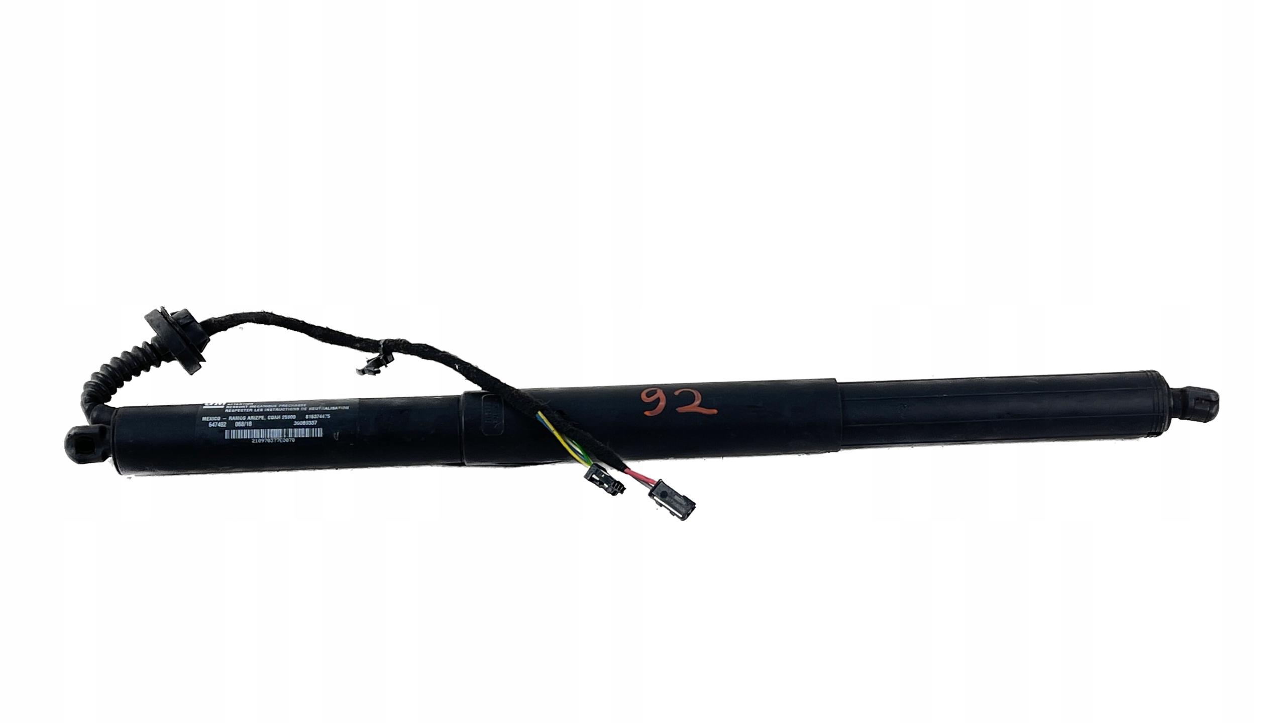 92 - ПРИВОД ЗАКРЫЛКА OPEL ASTRA V K ЛЕВЫЙ 39089337