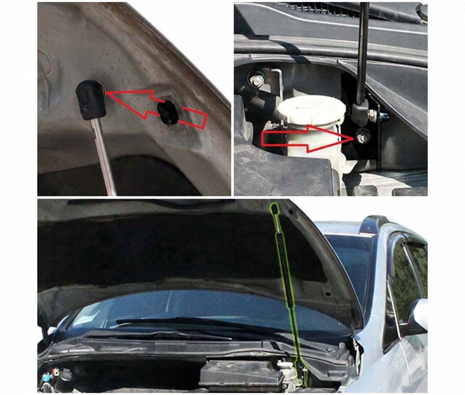 ПРИВОД МАСКИ (КОМПЛЕКТ) MITSUBISHI GRANDIS