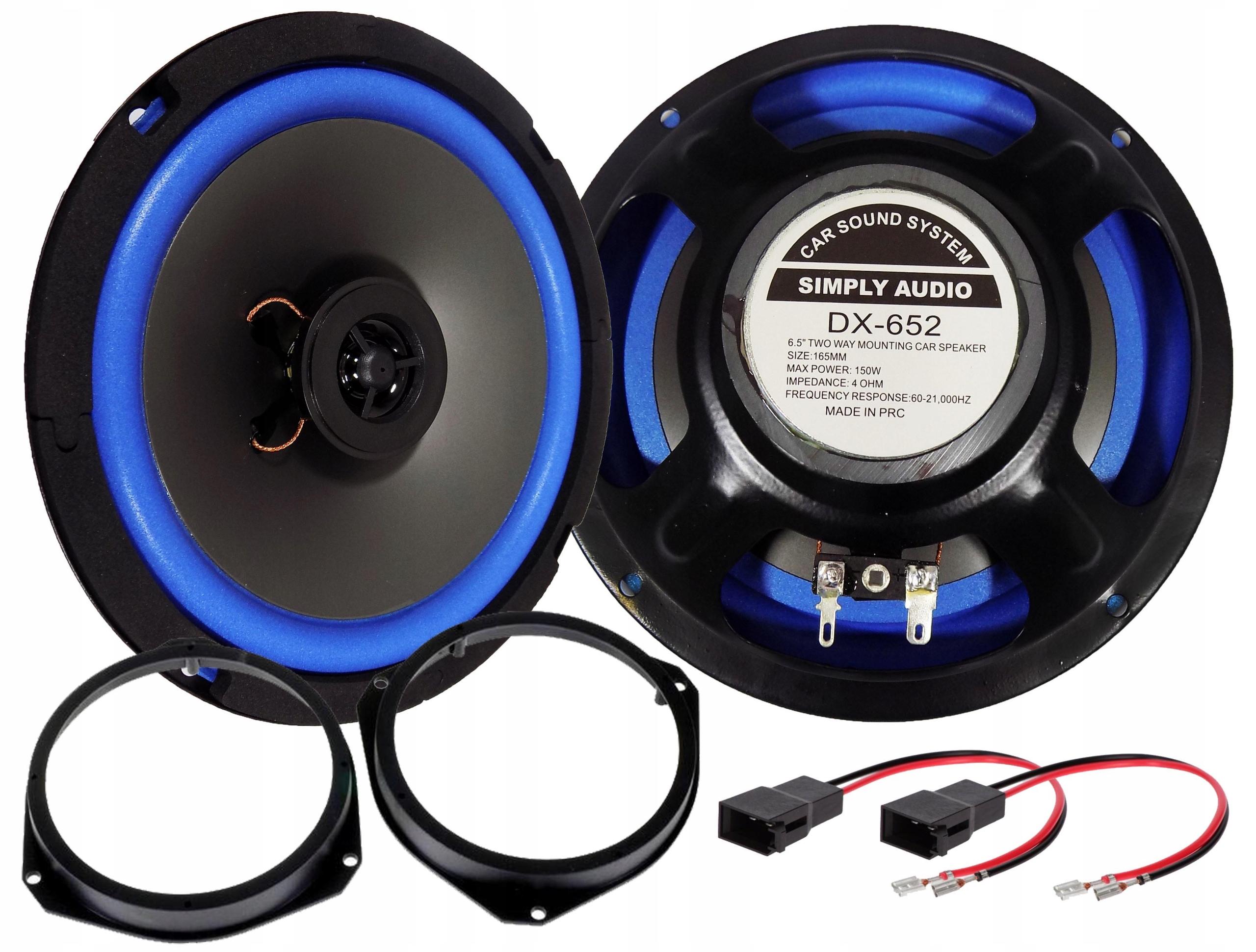 SIMPLY АУДИО КОЛОНКИ FIAT DUCATO BOXER СПЕРЕДИ