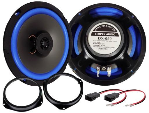 SIMPLY AUDIO ДИНАМИКИ OPEL ASTRA H CORSA D ФРОНТАЛЬНАЯ