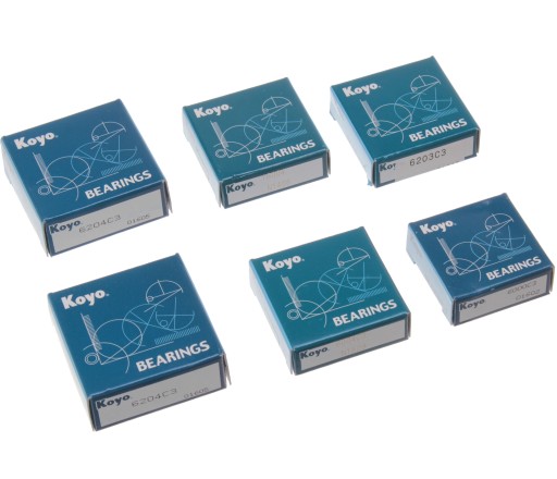 536654765434 - SIMSON S51 S70 скутер SR50 53 комплект подшипников двигателя Koyo Japan 6204 6203 C3