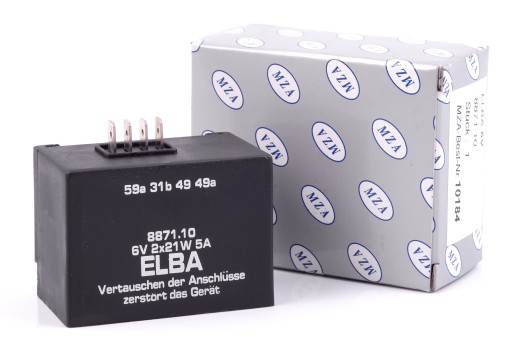 98841 - SIMSON S51 SR50 ELBA 6V регулятор автоматический выключатель MZA 2X21W 5A DE