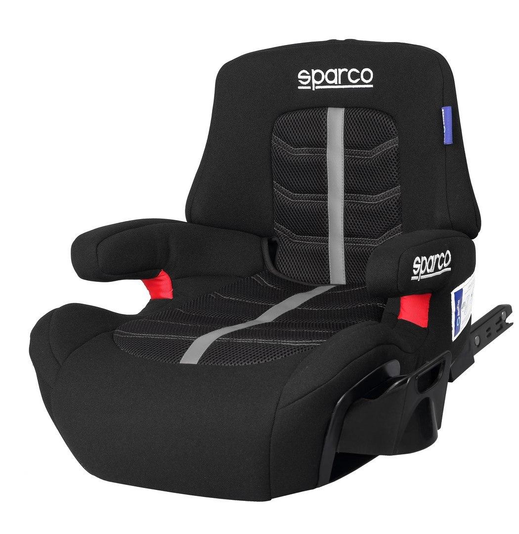 Sk900i ISOFIX SPARCO 22-36 автокрісло чорний сірий