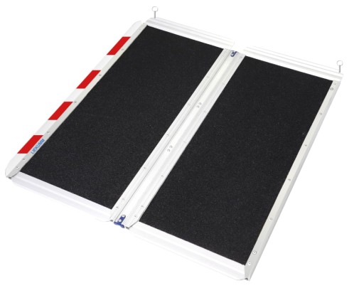 СКЛАДНАЯ ПОРТАТИВНАЯ АЛЮМИНИЕВАЯ КОЛЯСКА РАМПА 76x91 см LIEKUMM
