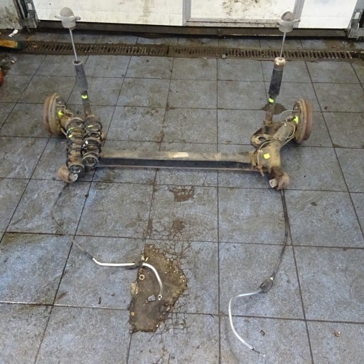 01 - Skoda fabia 2 ii універсал балка заднього моста