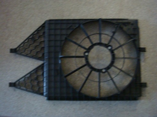 SKODA FABIA II LIFT КОРПУС ВЕНТИЛЯТОРА 1.2 TDI