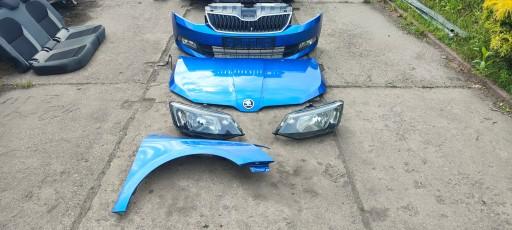 LF5W - SKODA FABIA III КАПОТ БАМПЕР КРИЛО ЛАМПИ ПЕРЕДНИЙ РЕМЕНЬ КОМПЛЕКТ ПЕРЕДНИЙ