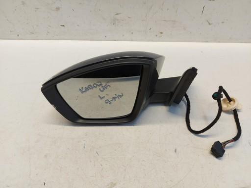 SKODA KAROQ LIFT 57A дзеркало ліве lf7c 9-контактний підйомник