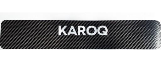 SKODA KAROQ НАКЛЕЙКИ НА ПОРОГИ