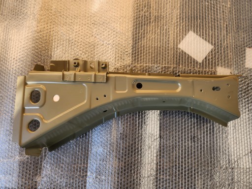 SKODA KAROQ УСИЛЕННЫЙ ФАРТУК СКОЛЬЗЯЩИЙ КРЫЛО ПРАВЫЙ НОВЫЙ ОРИГИНАЛЬНЫЙ 17->