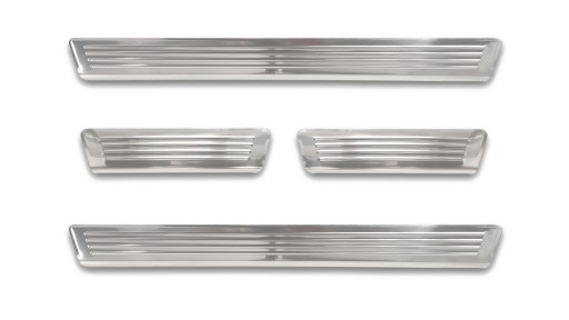 SKODA OCTAVIA IV БОКОВЫЕ НАКЛАДКИ, СТАЛЬНЫЕ БОКОВЫЕ НАКЛАДКИ