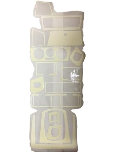 SKODA OCTAVIA ОБЛИЦОВКА ПАНЕЛИ КАБИНЫ НАКЛЕЙКИ