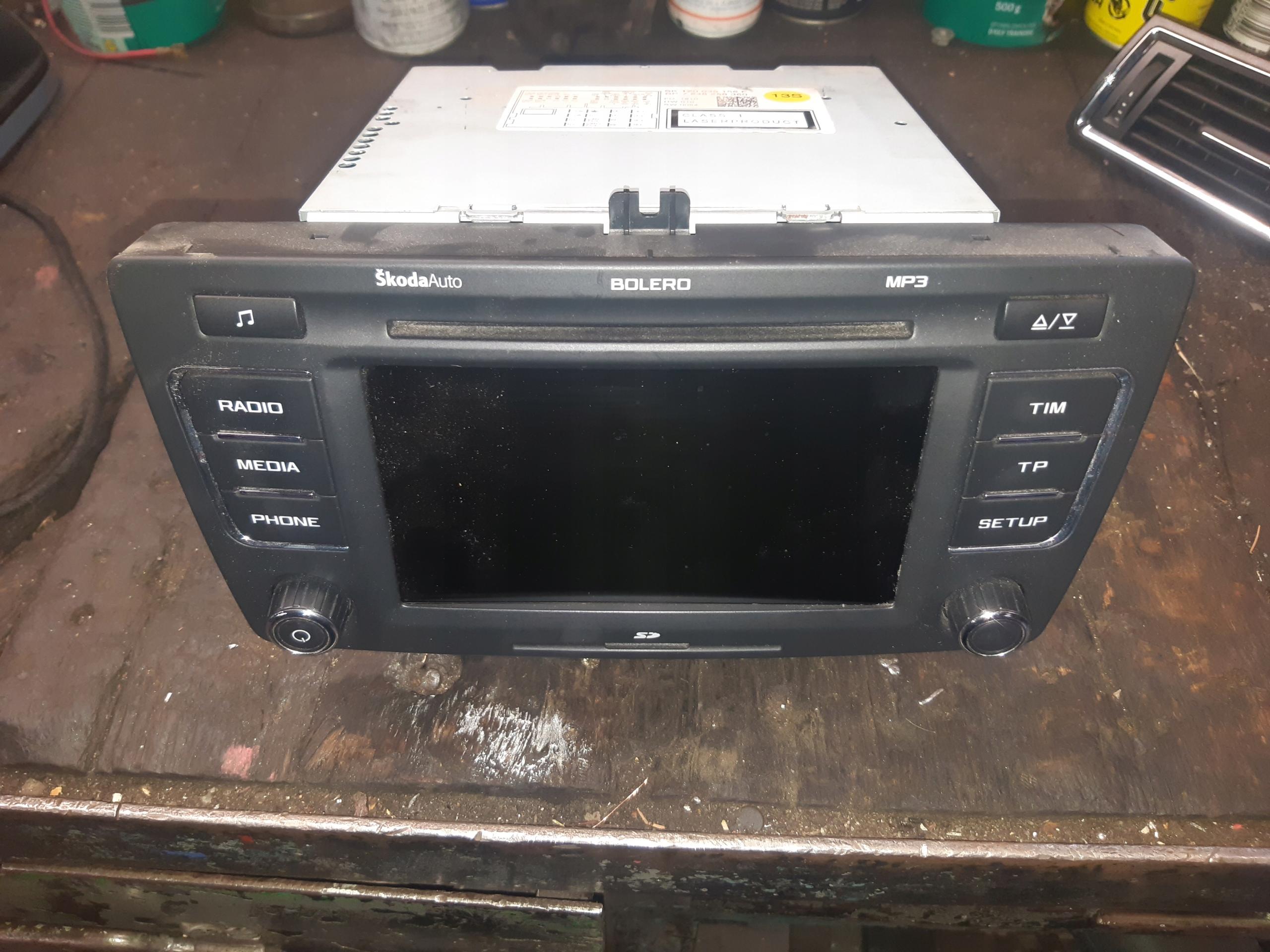 SKODA OCTAVIA.РАДИО CD.1Z0035156F