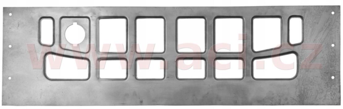 150-100181 - SKODA RAPID 110R / 130 RS ЗАДНЯ ПАНЕЛЬ 70-82 ОРИГІНАЛ