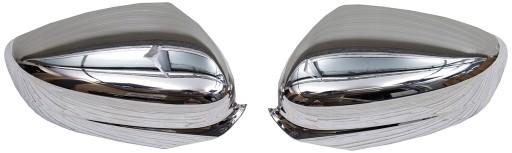 SKODA RAPID CHROME MIRROR COVER 2014+