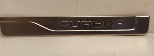 SKODA SUPERB 3 НАКЛАДКА ПОРОГА 3V0853557P