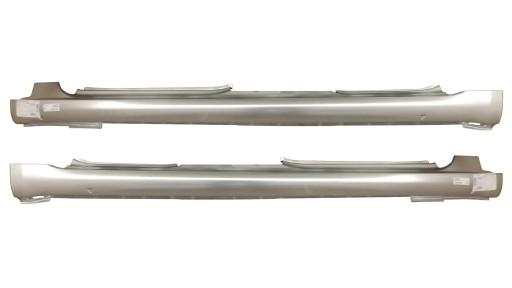 7526011 7526012 - SKODA SUPERB II 08-ПОРОГИ ПОРОГИ ЦИНК KLOKKER LE + PR