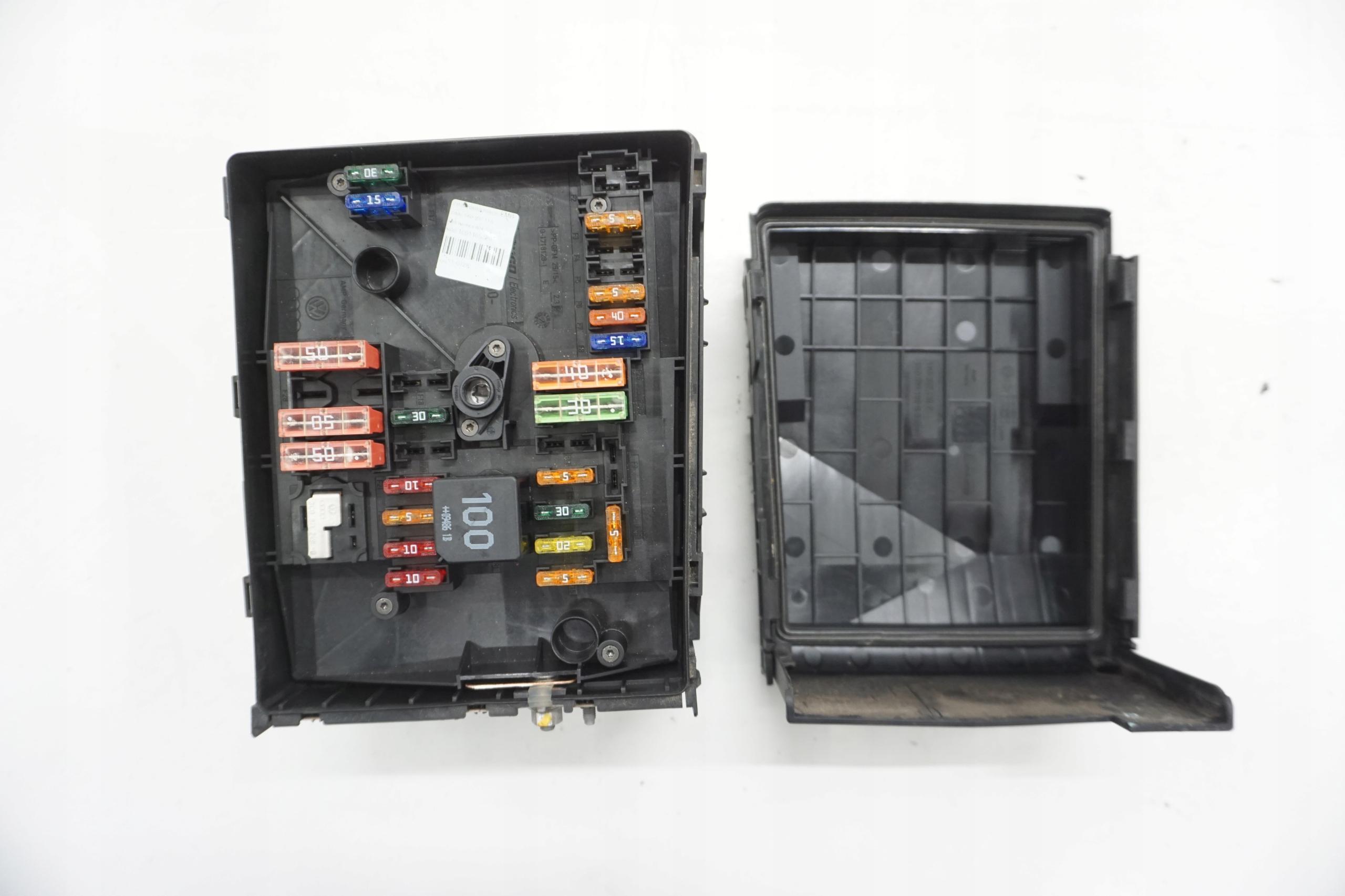 1K0937125D - SKODA YETI 2.0 TDI БЛОК ПРЕДОХРАНИТЕЛЕЙ