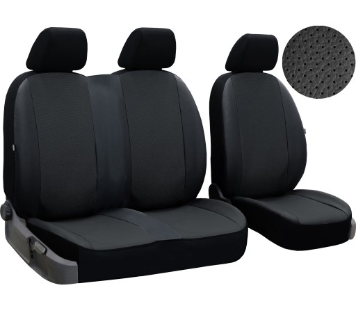 ШКІРЯНІ ЧОХЛИ НА СИДІННЯ НА ФОРД TRANSIT CUSTOM 2+1 VIII
