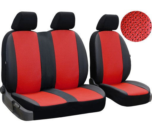 ШКІРЯНІ ЧОХЛИ НА СИДІННЯ НА ФОРД TRANSIT CUSTOM 2+1 VIII