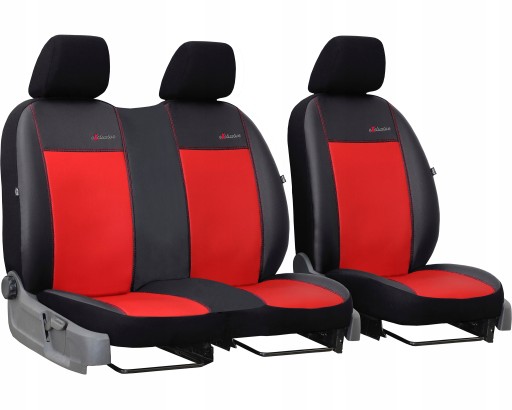 ШКІРЯНІ ЧОХЛИ НА СИДІННЯ НА ФОРД TRANSIT CUSTOM 2+1 VIII