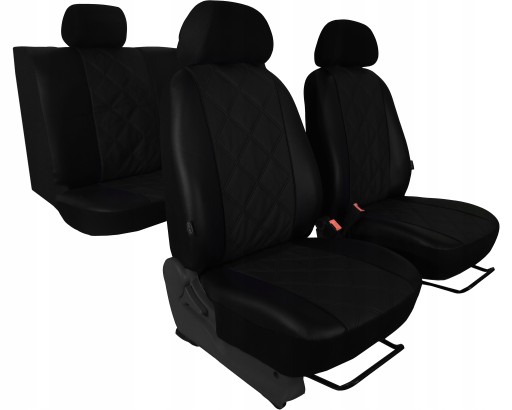 МЕРНЫЕ КОЖАНЫЕ КРЫШКИ С Тиснением ДЛЯ VW NEW BEETLE