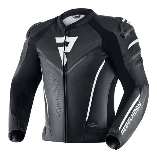 ШКІРЯНА МОТОЦИКЛЕТНА КУРТКА REBELHORN FIGHTER 54 розмір
