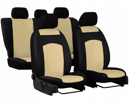 МЕРНЫЕ КОЖАНЫЕ ЧЕХОЛЫ ДЛЯ FIAT PUNTO 2