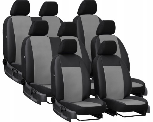 ШКІРЯНІ ЧЕХЛИ РОЗМІРУ НА FORD TRANSIT 6 8м