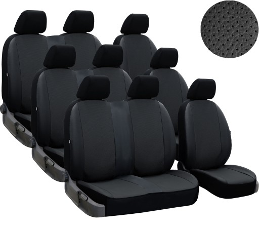 ІНДИВІДУАЛЬНІ ШКІРЯНІ СИДІННЯ PEUGEOT TRAVELER 9м