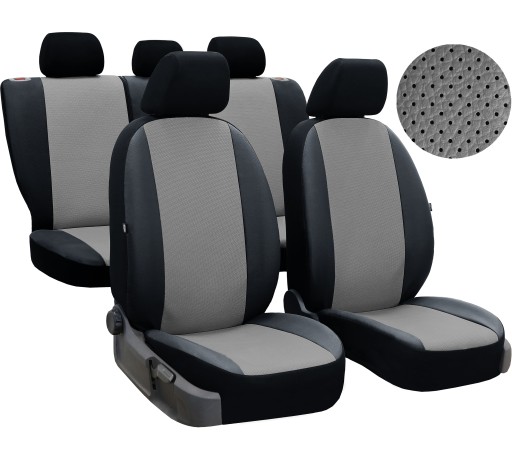 КОМПЛЕКТ ШКІРЯНИХ АВТОМОБІЛЬНИХ ЧОХЛІВ ДЛЯ DACIA DUSTER 3