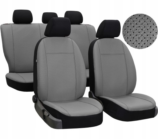 КОЖАНЫЕ ЧЕХОЛЫ SKODA KAROQ STYLE 5м.