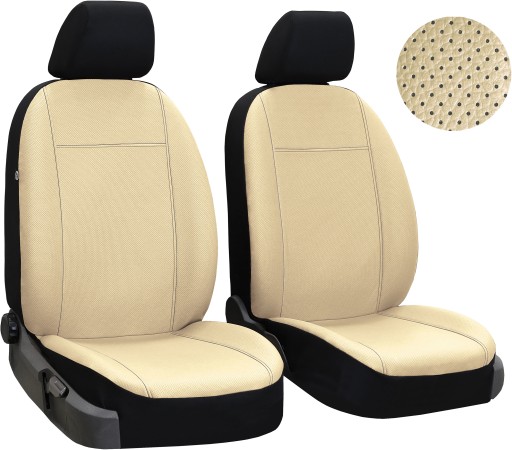 МЕРНЫЕ КОЖАНЫЕ ЧЕХОЛЫ ДЛЯ FIAT TALENTO 1+1