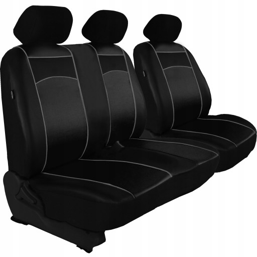 МІРНІ ШКІРЯНІ ЧОХЛИ PEUGEOT EXPERT 3 2+1