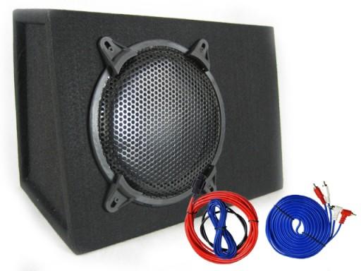 БАС КОРОБКА 400 ВАТ ПІДСИЛЮВАЧ + MP3 КАБЕЛІ