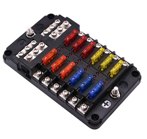 CS-579A4-12 - КОРПУС ЗАПОБІЖНИКІВ НА 12 РОЗЕТОК