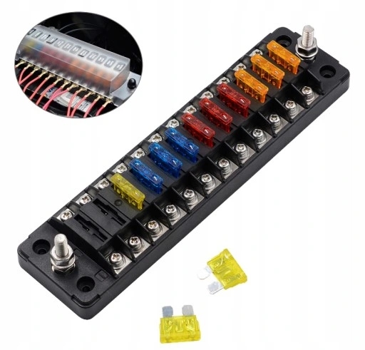 FB1902 - БЛОК ЗАПОБІЖНИКІВ UNIVALX12 КОРПУС РОЗЕТКИ